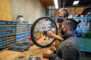 What Does a Teenage Bike Mechanic Do?
