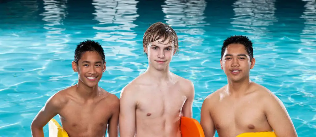 Teenage Swimming Instructor